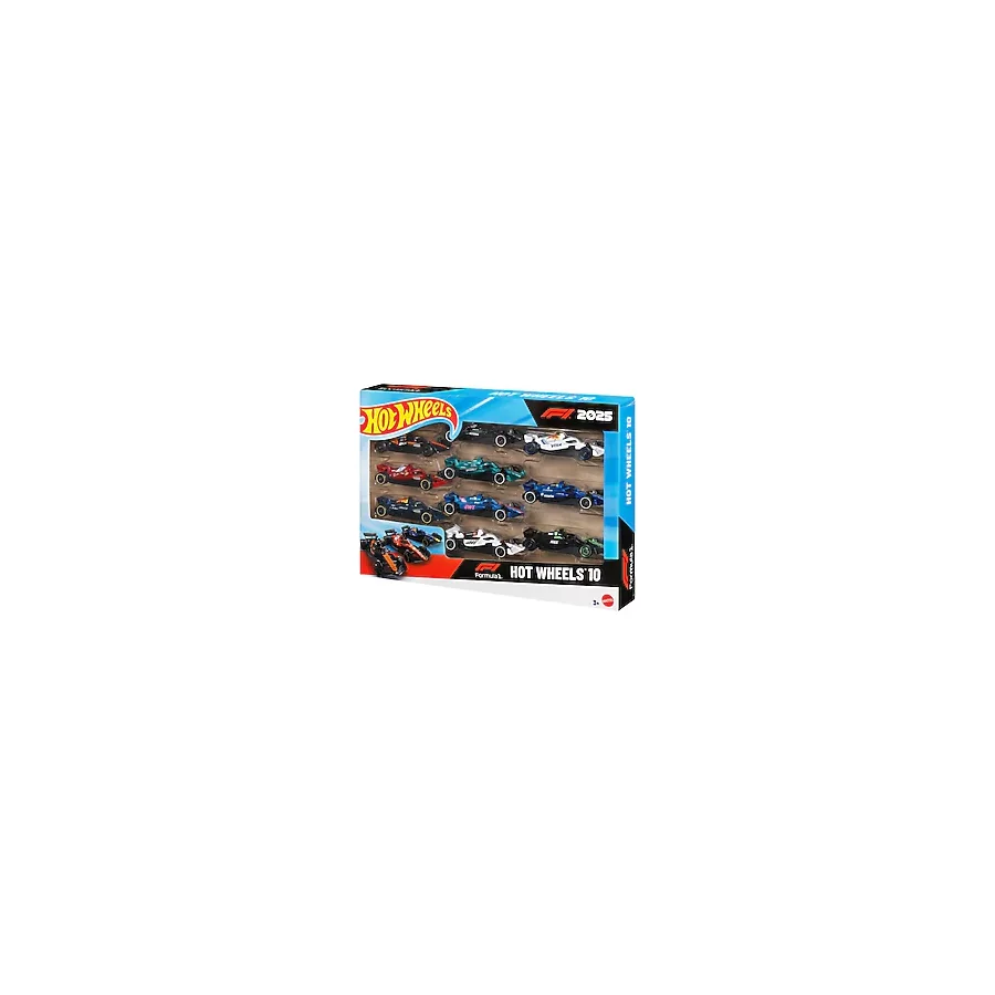 Hot Wheels Formula 1 2025 10'lu Araba Seti JMM24