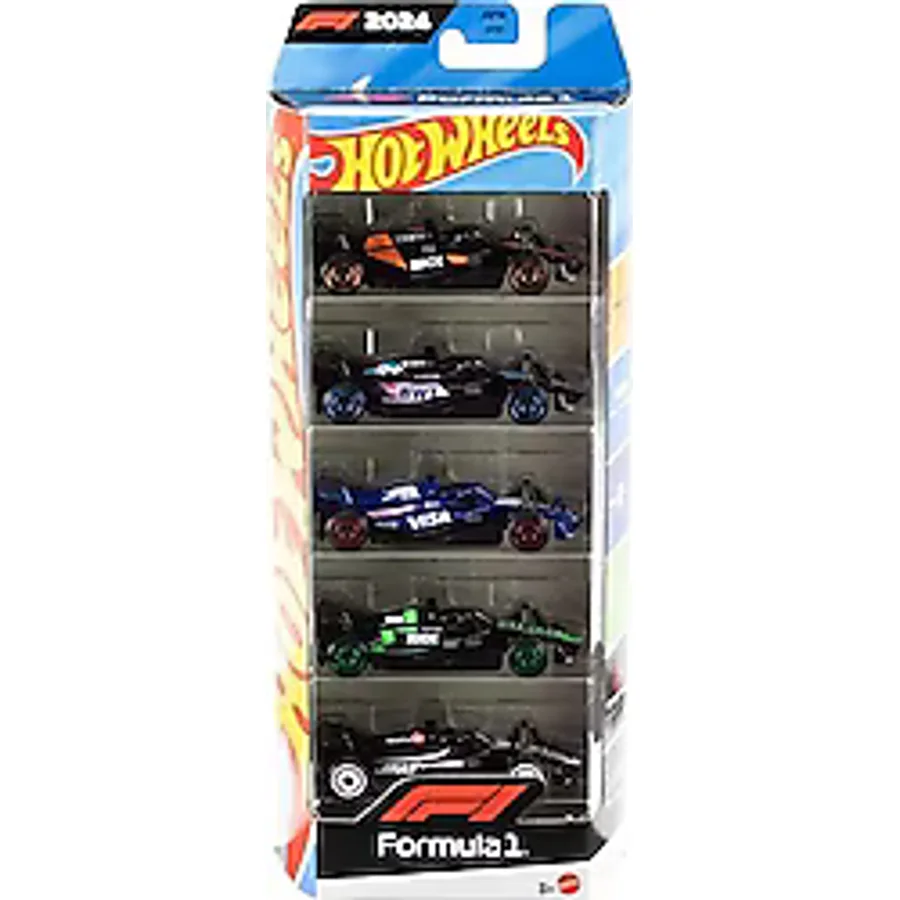 Hot Wheels Formula 1 5'li Araba Seti JGF58
