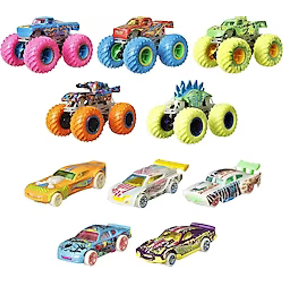 Hot Wheels Monster Trucks Karanlıkta Parlayan Araçlar Paketi HCB57