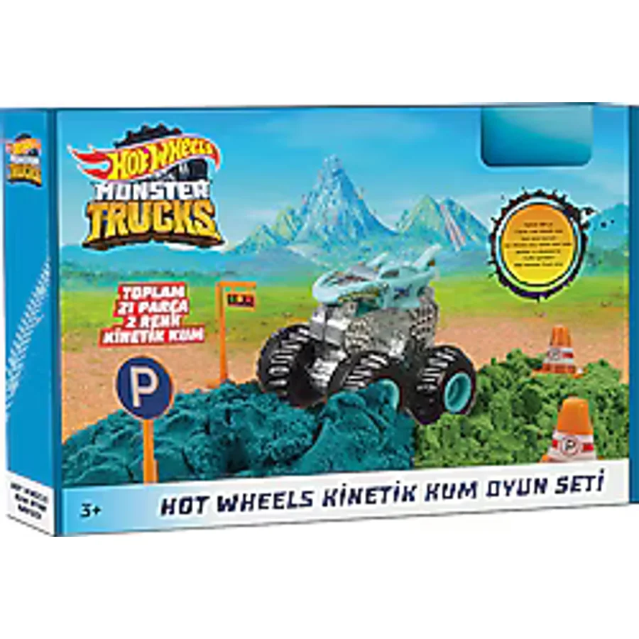 Hot Wheels Monster Trucks Kinetik Kum Oyun Seti HHJ36