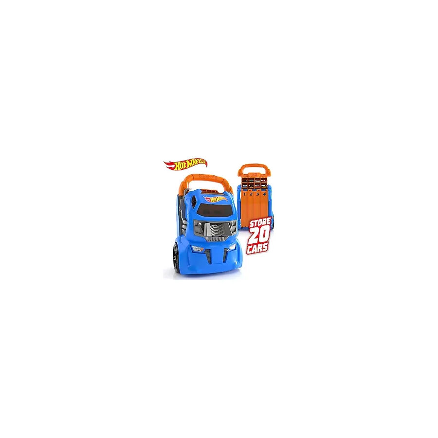 Hot Wheels Multi Launcher Case 20 Araba İçin Saklama Ve Fırlatıcı Rampası Hwcc14