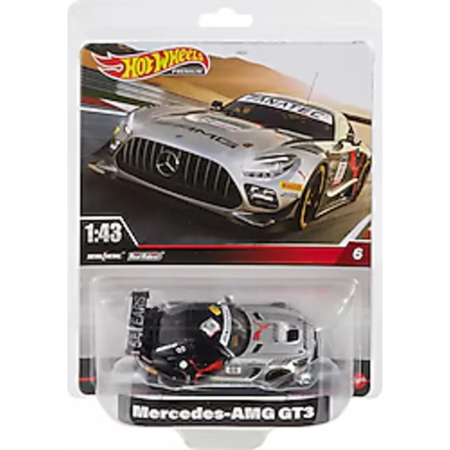 Hot Wheels Premium 1:43 Mercedes AMG GT3 HMD41-HMD44