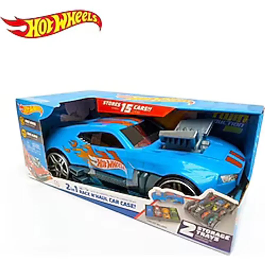 HOT WHEELS Race N' Haul 2'si 1 Arada Saklama Kutusu Hwcc15