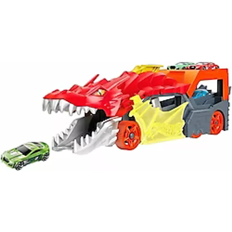 Hot Wheels Şehri Fırlatıcı ve Taşıyıcı Ejderha GTK42