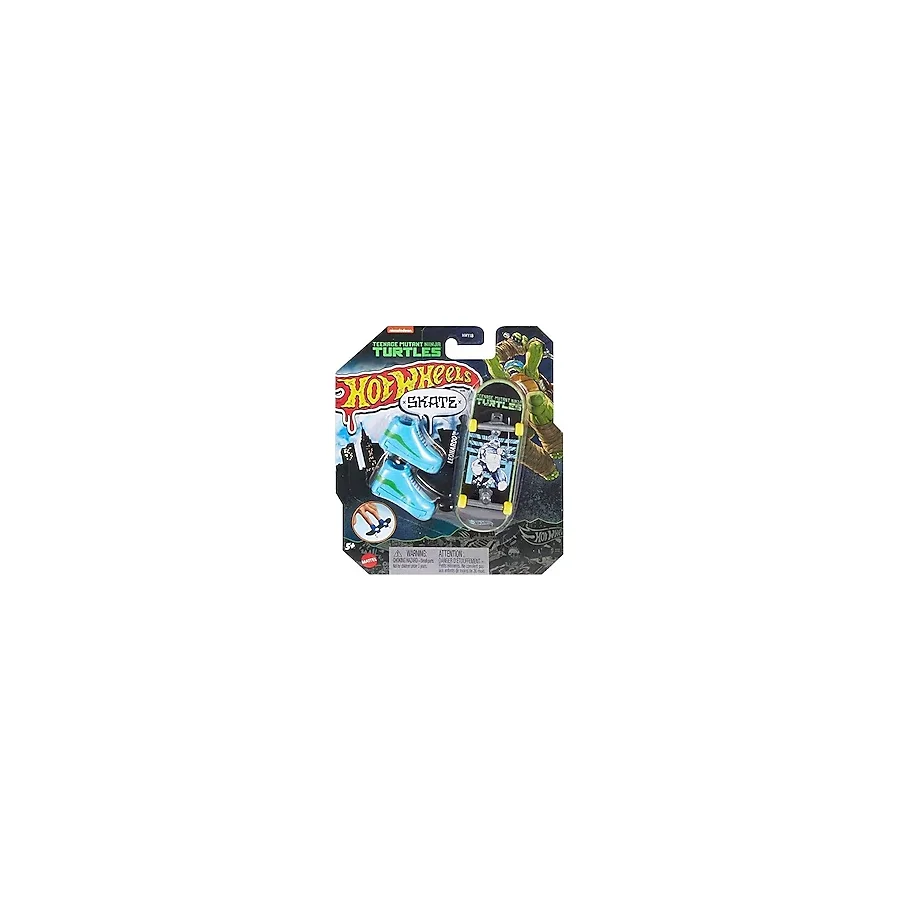 Hot Wheels Skate Leonardo Parmak Kaykay ve Ayakkabı Paketi HMY18-HVK32