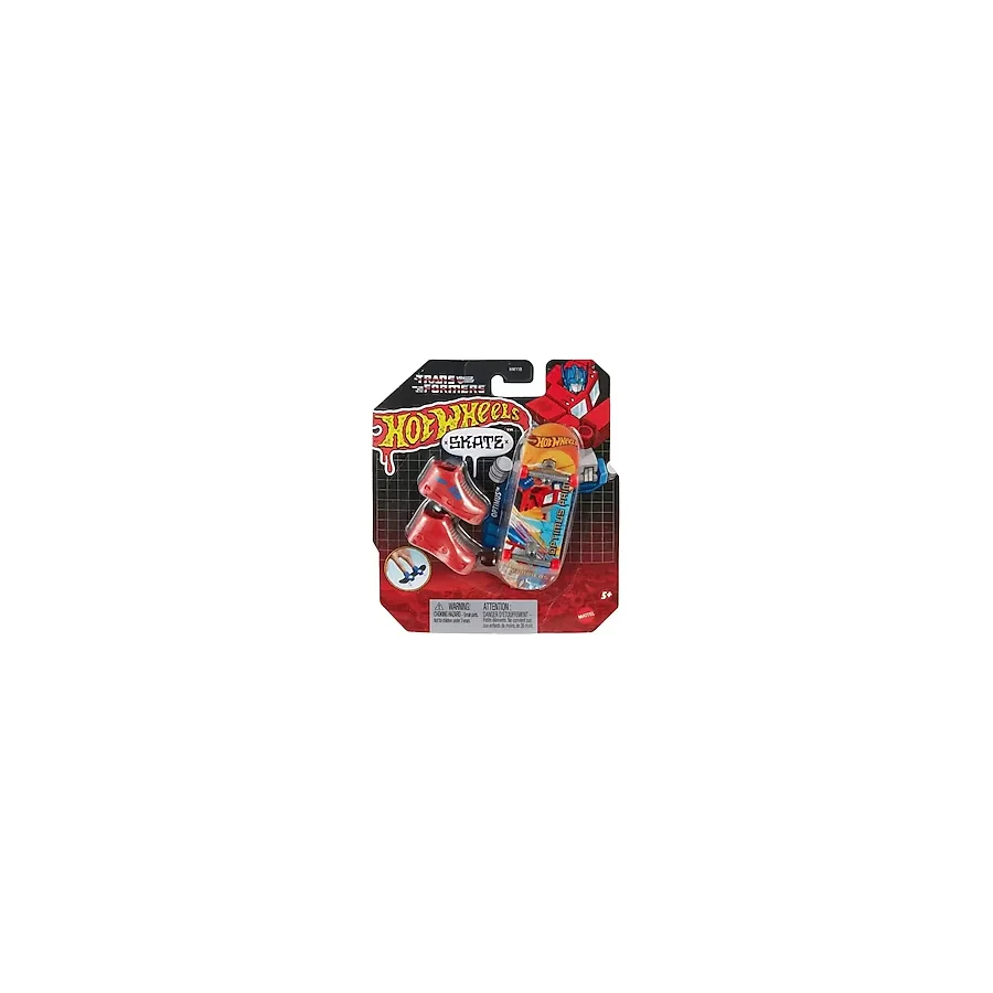Hot Wheels Skate Optimus Parmak Kaykay ve Ayakkabı Paketi HMY18-HVK40