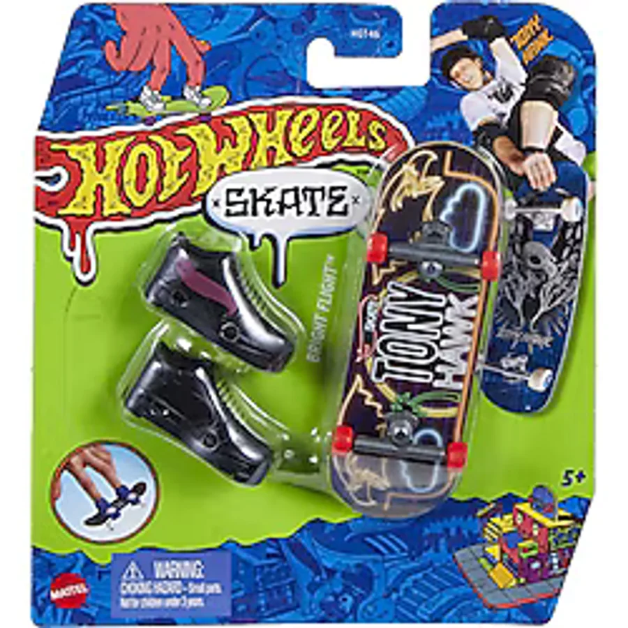 Hot Wheels Skate Parmak Kaykay ve Ayakkabı Paket
