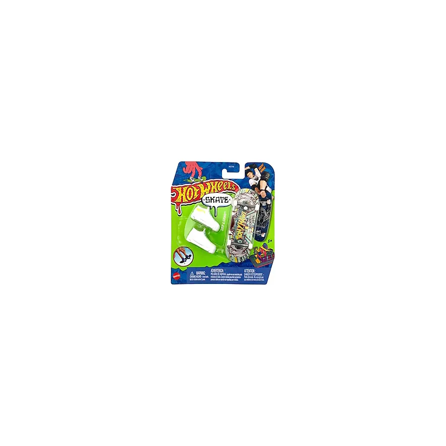Hot Wheels Skate Parmak Kaykay ve Ayakkabı Paketleri Grip Grind HNG39
