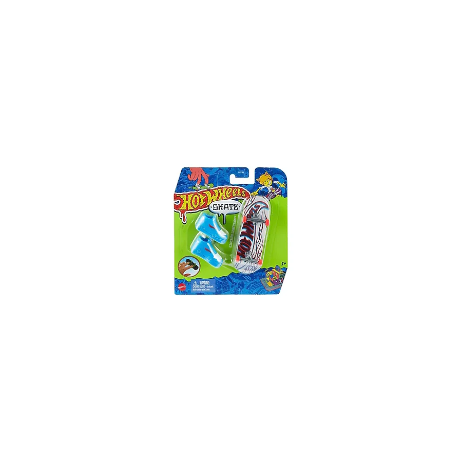 Hot Wheels Skate Parmak Kaykay ve Ayakkabı Paketleri Illussion Confusion HGN42