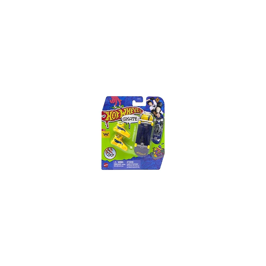 Hot Wheels Skate Parmak Kaykay ve Ayakkabı Paketleri Mysterious Moon HVJ79