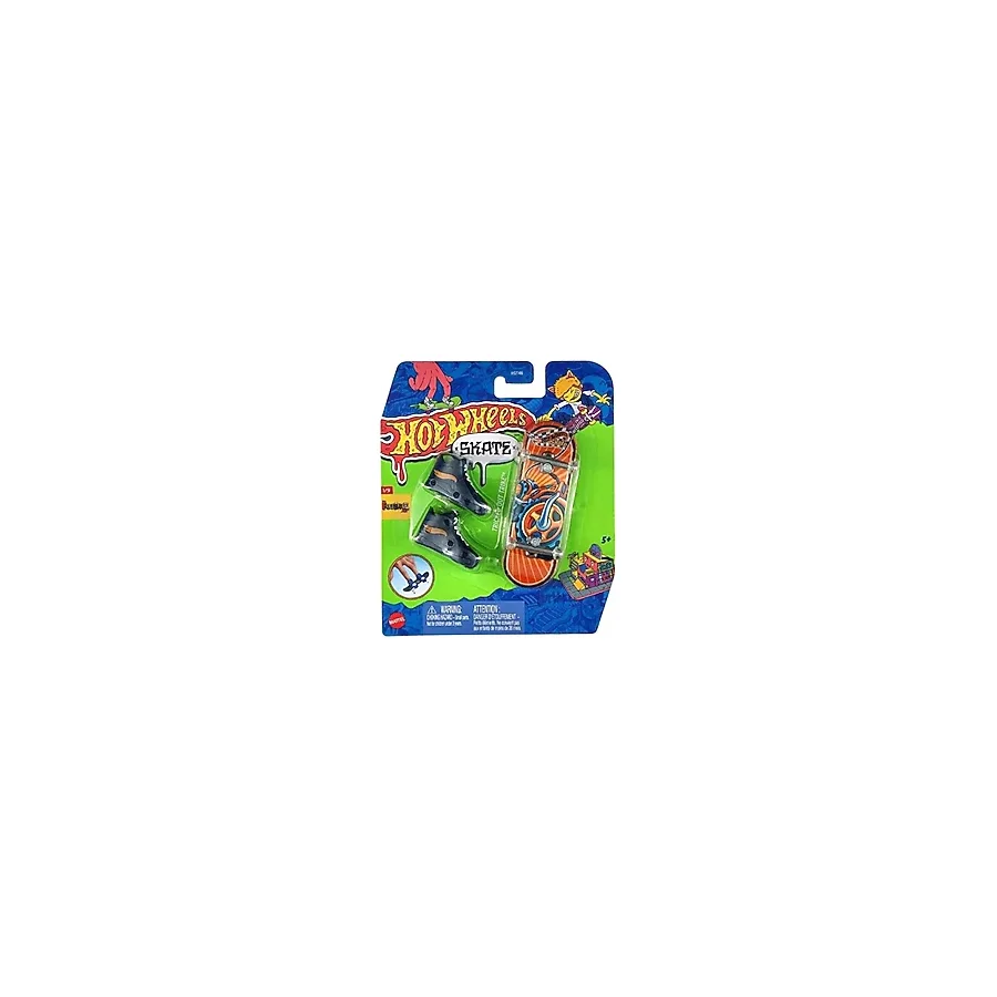 Hot Wheels Skate Parmak Kaykay ve Ayakkabı Paketleri Tricked Out Trike HVJ87