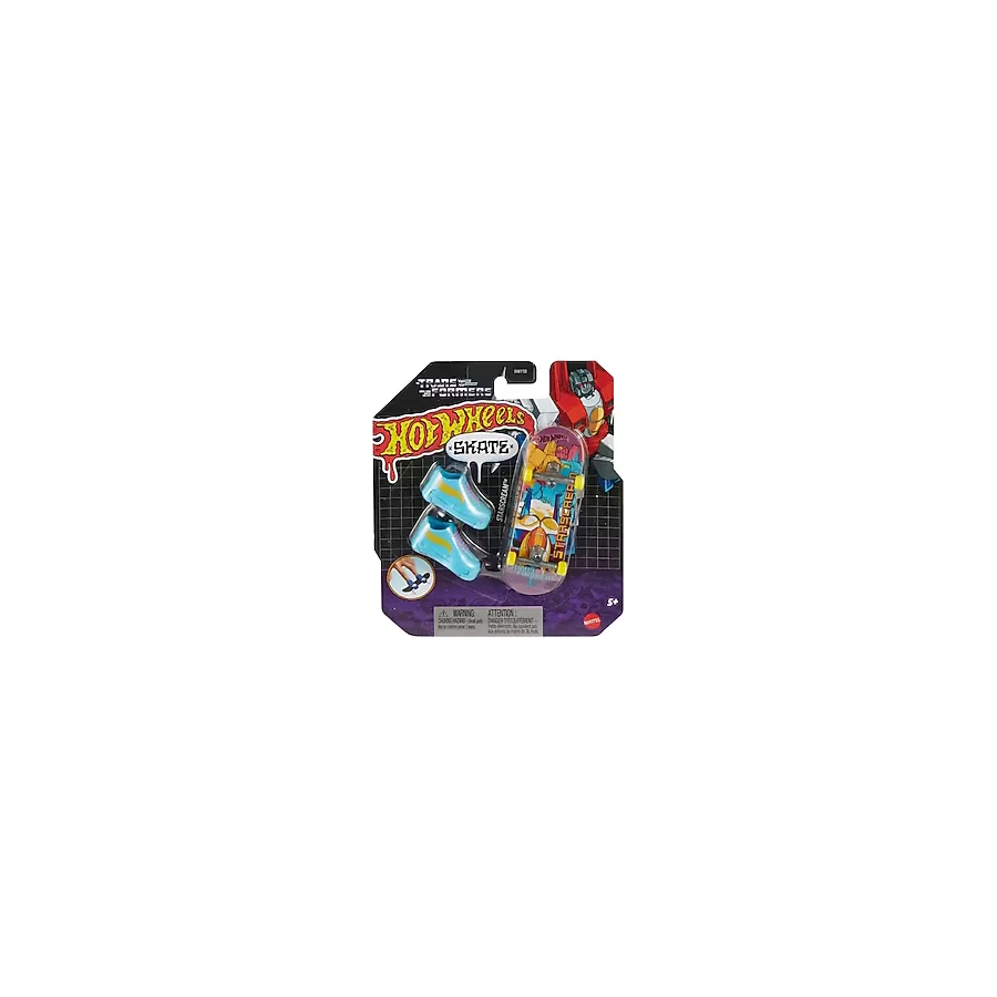 Hot Wheels Skate Starscream Parmak Kaykay ve Ayakkabı Paketi HMY18-HVK39