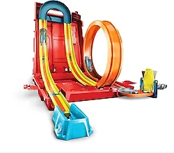 Hot Wheels Track Builder Unlimited Benzin Bidonu Akrobasi Seti HDX78