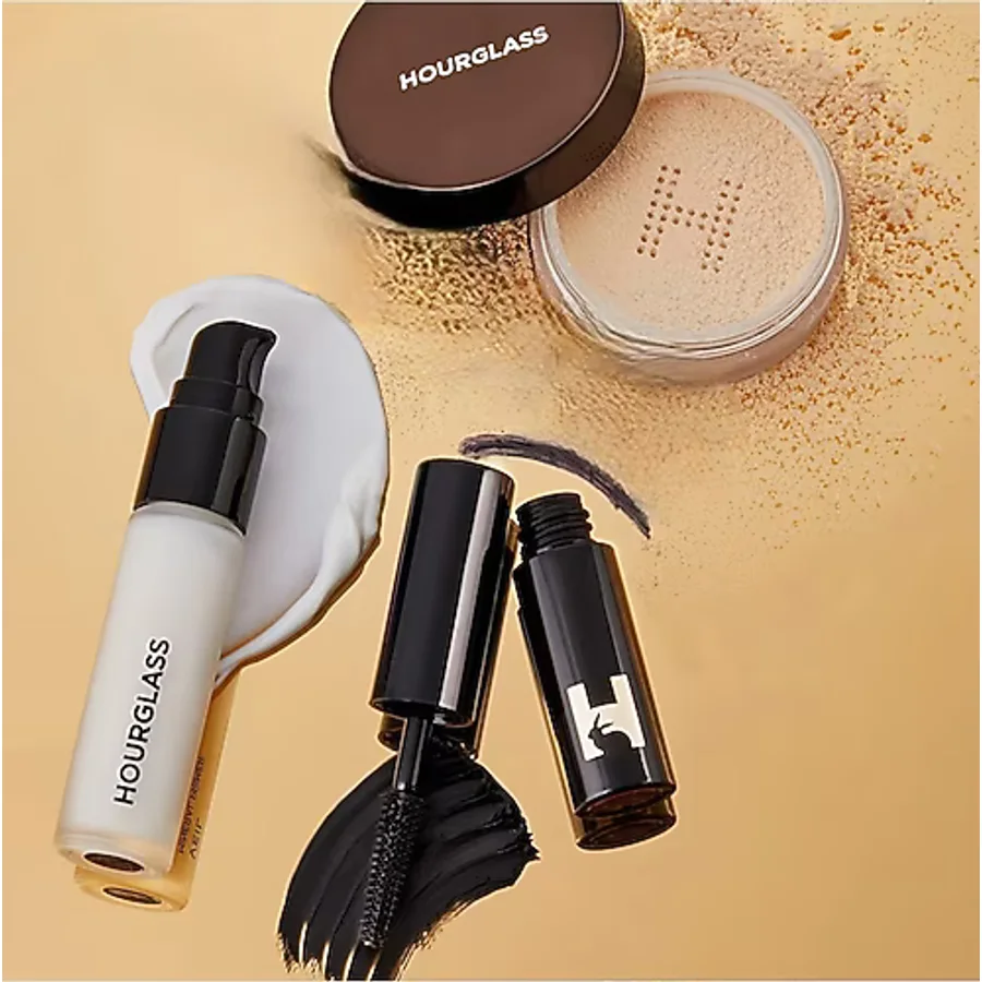 Hourglass Poudree + Mascara + Base Set