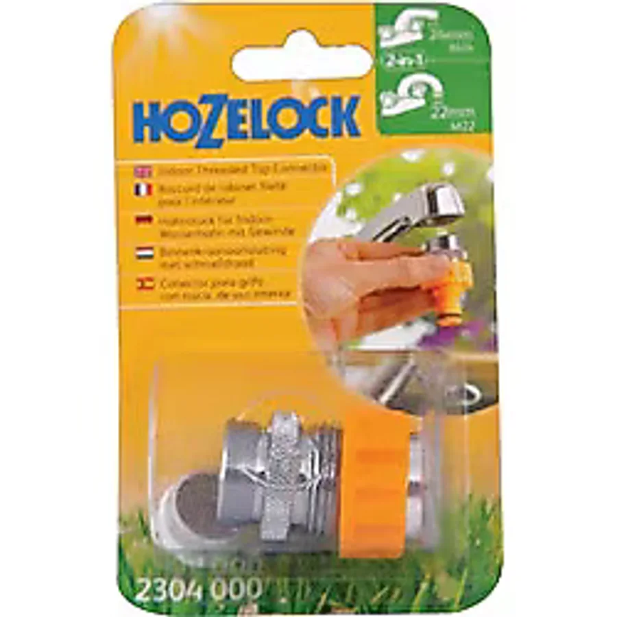 Hozelock İç Mekan Musluk Adaptörü 22-26