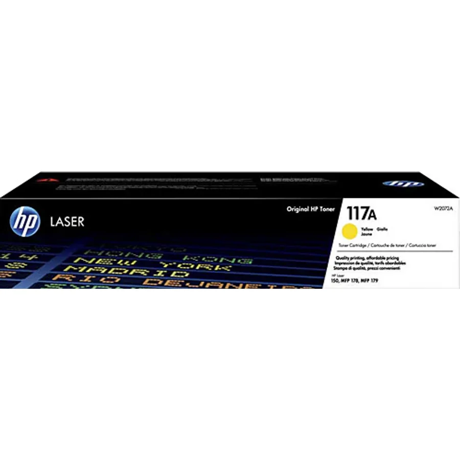 HP 117A W2072A Sarı Toner