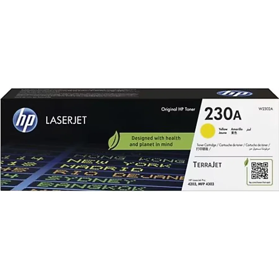 HP 230A W2302A Sarı Toner