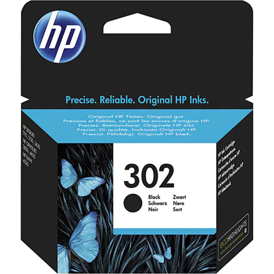 HP 302 F6U66AE Siyah Kartuş