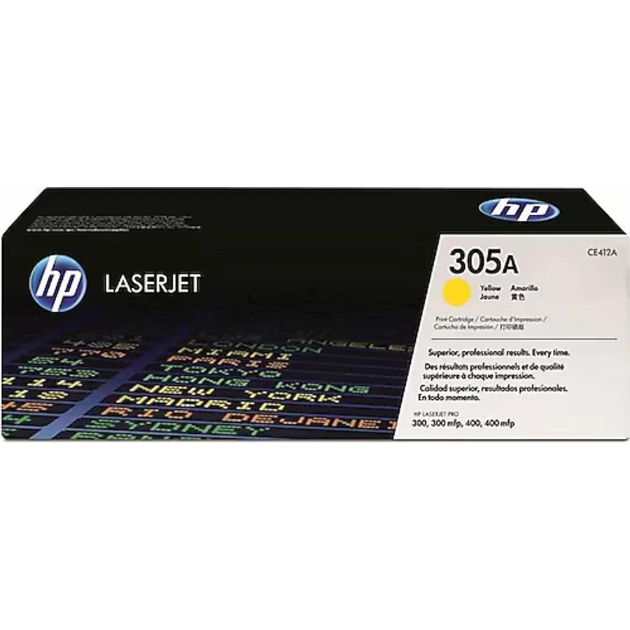 HP 305A CE412A Sarı Toner