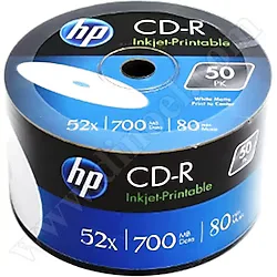 HP 52X 700MB CRE00070-3 50'li Boş CD