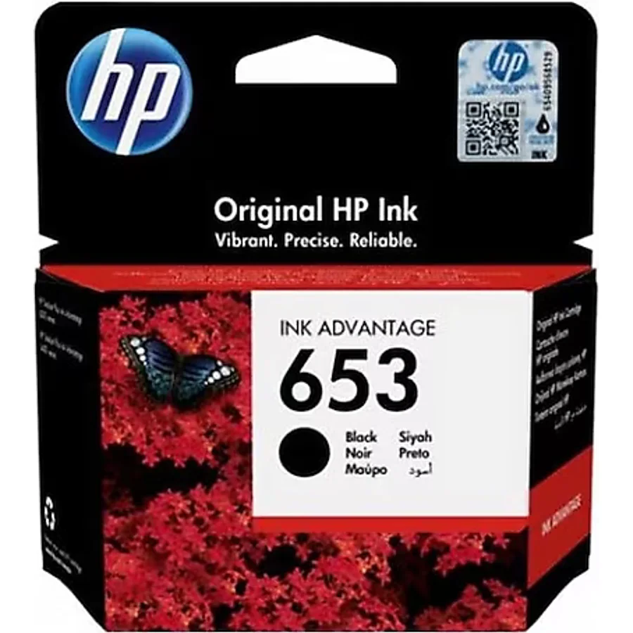 HP 653 3YM75AE Siyah Kartuş