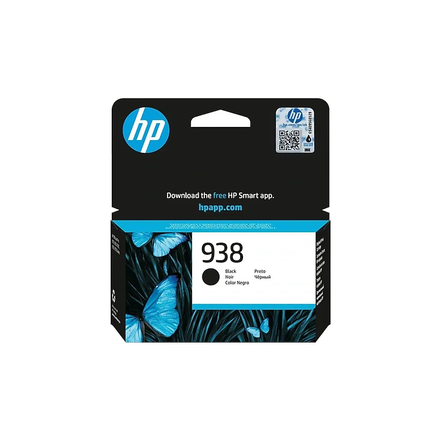 HP 938 4S6X8PE Siyah Kartuş