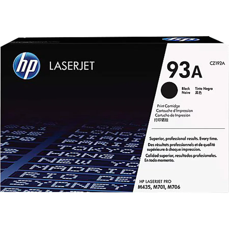 HP 93A CZ192A Siyah Toner