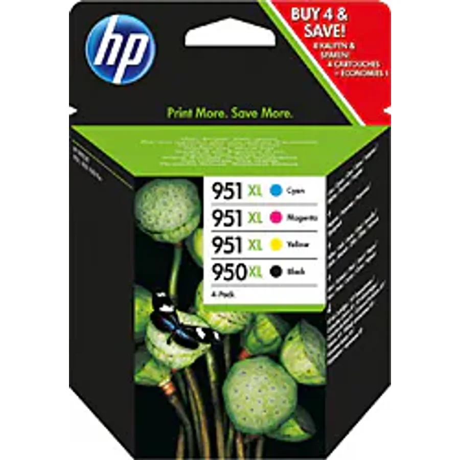 HP 950XL-951XL-C2P43AE 4'lü Kartuş