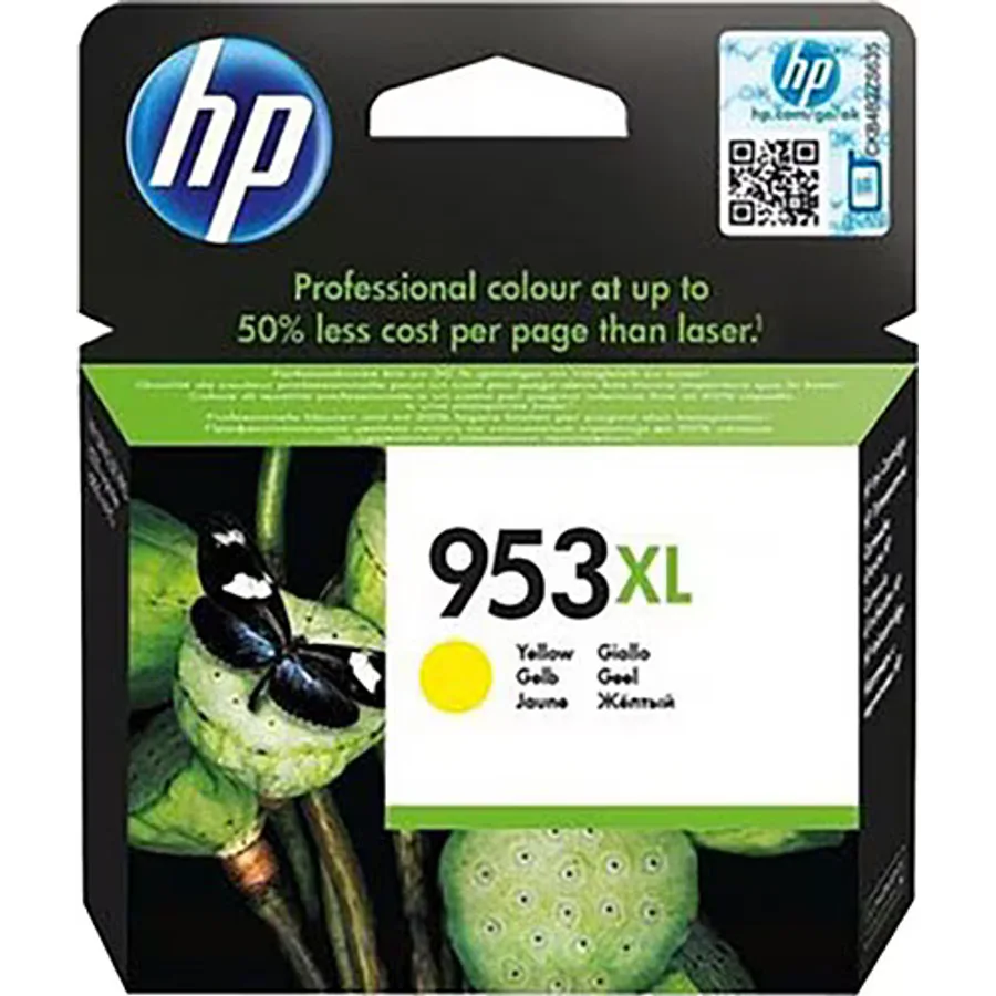 HP 953XL F6U18AE Sarı Orijinal Kartuş