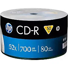 Hp Cd-R 700Mb-80Mın 52X 50 li Shrink