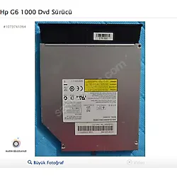 Hp G6 1000 Dvd Sürücü