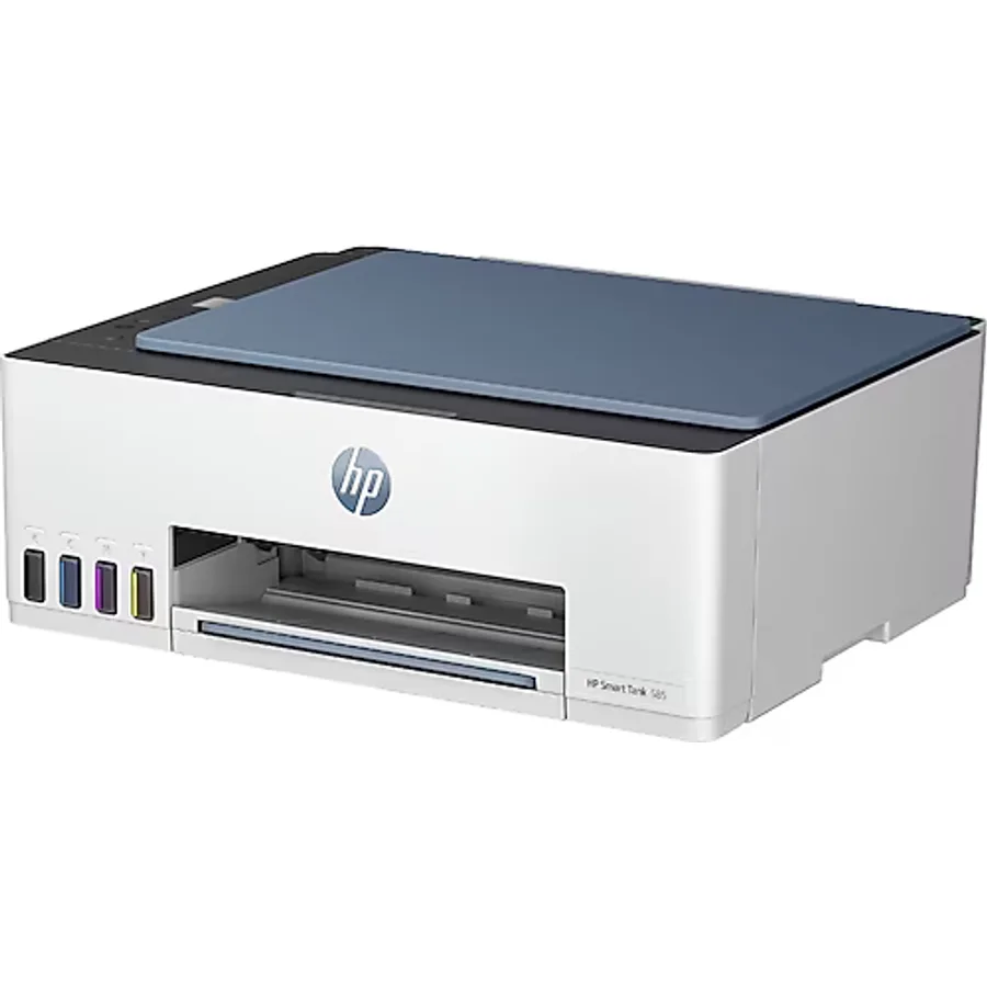 HP Smart Tank 585 1F3Y4A Wi-Fi + Tarayıcı + Fotokopi Renkli Çok Fonksiyonlu Mürekkep Püskürtmeli Yazıcı