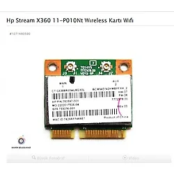 Hp Stream X360 11-P010nt Wiıreless Kartı Wifi