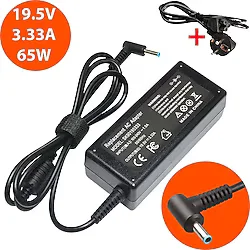 HP Uyumlu Mavi Uçlu 19.5V 3.33A 65W Laptop Adaptör Şarj Aleti