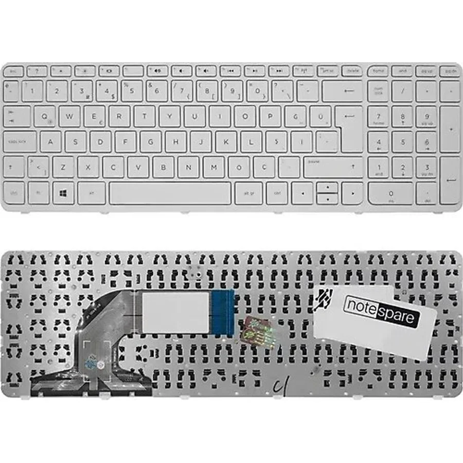 Hp Uyumlu Pavilion 15-N005st, 15-N012st, 15-N013st Klavye Tr Siyah