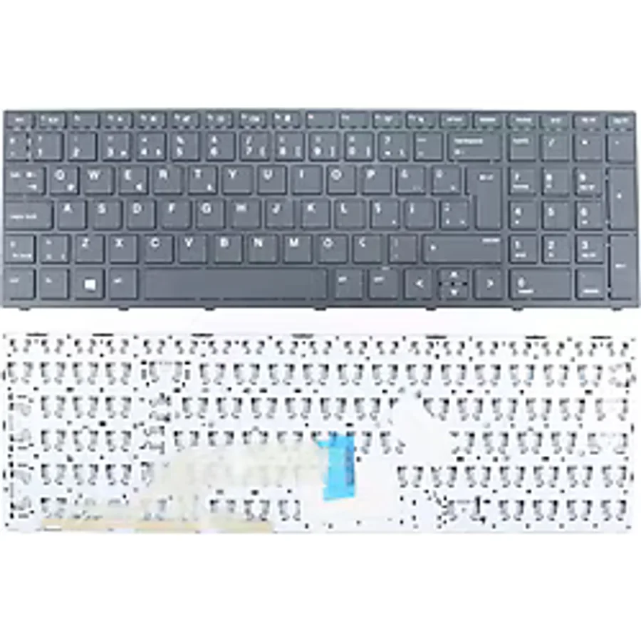 Hp Uyumlu Probook 450 G5 İle Uyumlu Notebook Klavye - Siyah - Tr