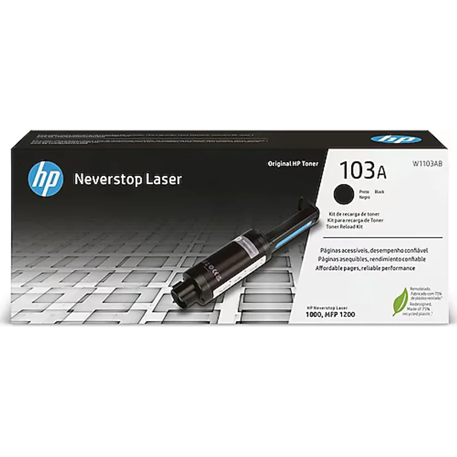 HP W1000A W1103A (103A) Orjinal Toner Neverstop Serisi Dolum Kiti Laser, 1200a, 1200w (T11320)