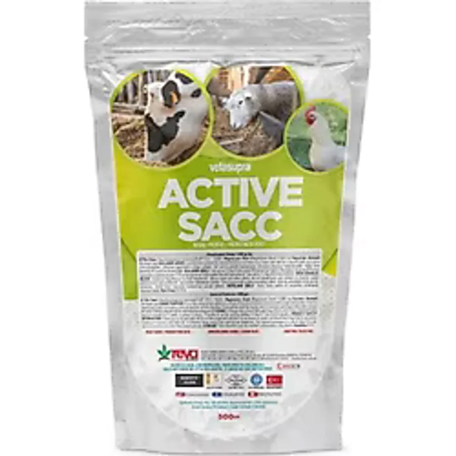 Hs Tarım Vetasupra Active Sacc Iştah Açıcı-Bağışıklık Düzenleyici Premiks 500Gr - 2 Adet