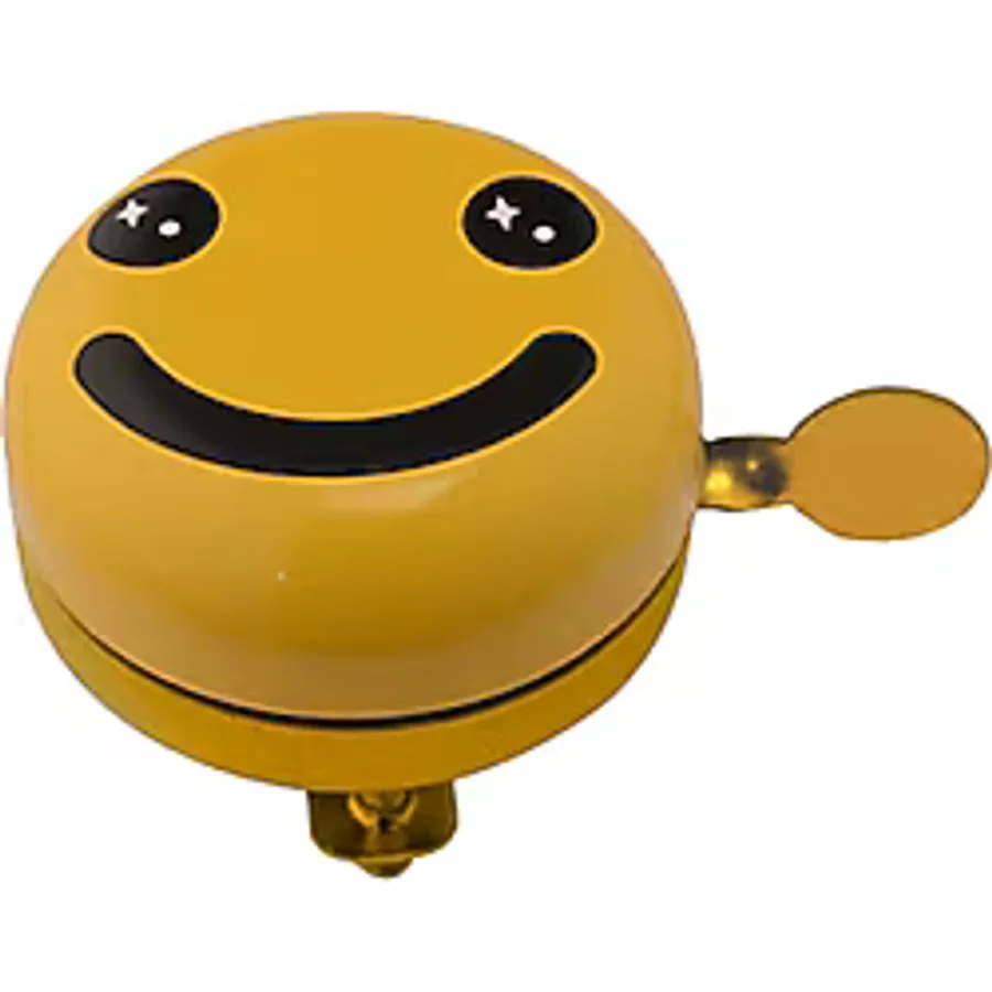 Hsgl Bisiklet Sarı Yüksek Sesli Metal Emoji ) Gülümse Yüz Zil Bisiklet Aksesuar İkaz Zil147