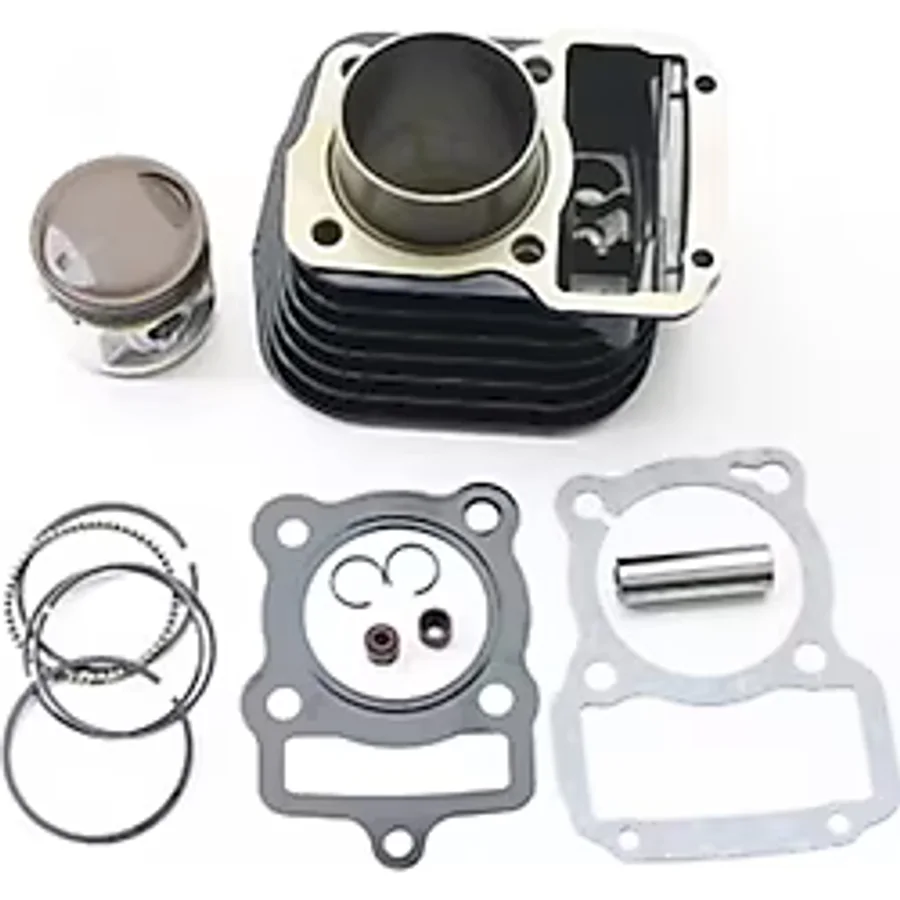 Hsgl Motorsiklet Cg 125 15 perno 56.5mm Silver Silindir Atg Sekman Conta Takımı Piston 51015