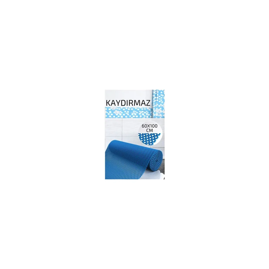 Hsnet Kaydırmaz Rulo Mat Halı Çekmece Sofra Dolap Kaydırmazı 60X100CM - TK002M-6XL2O9 - Çok Renkli - 60 x 100 cm