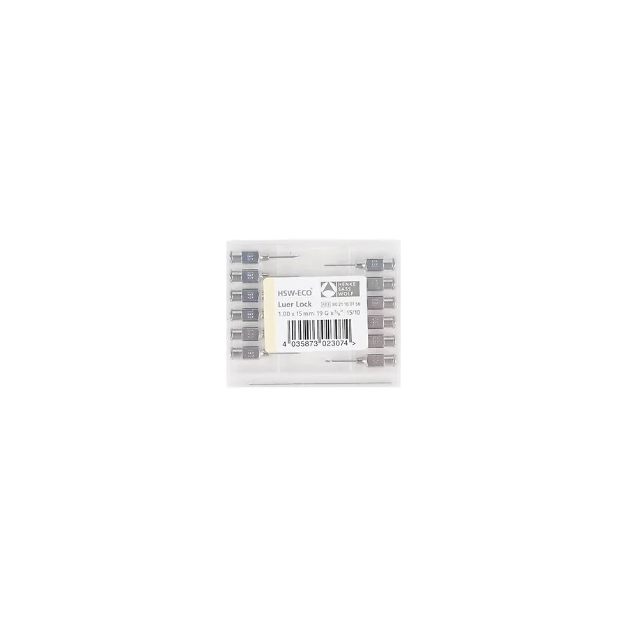 Hsw Eco 19G Enjektör İğnesi 1.0 X 15 Mm (12 Adet)