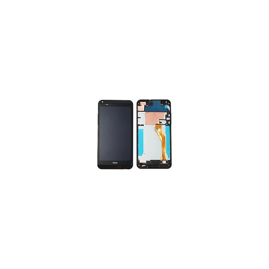 HTC Desire 816 LCD Ekran Çıtalı Siyah Dokunmatik Cep Telefonu Ekranı