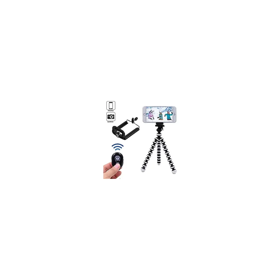 HTC Mobile Akıllı Telefonlar için Masaüstü Tripod Seti