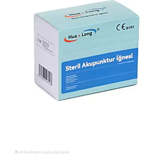 HUALONG akupunktur iğnesi 0,25x13mm 200lük paket 2 kutu 400 adet