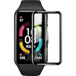 Huawei Band 6 Ekran Koruyucu Kavisli Tam Kaplayan Koruma (Pmma)