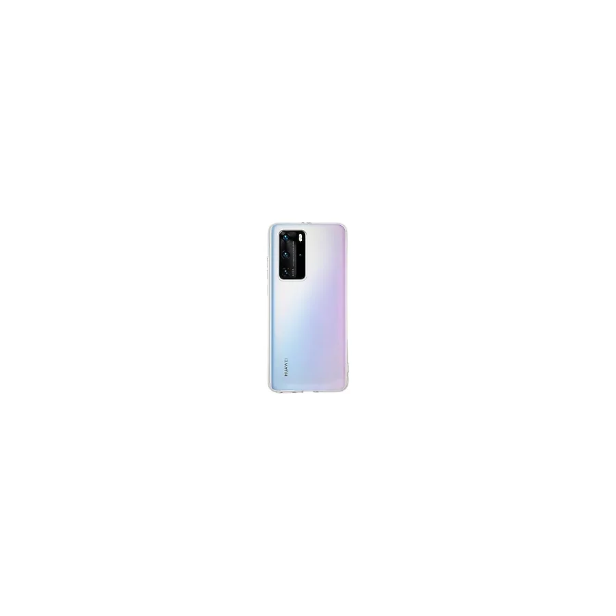 Huawei P40 Pro 1mm Silikon Şeffaf Kapak seffaf
