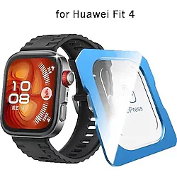 Huawei Watch Fit 4 Kolay Uygulama Aparatlı Cam Ekran Koruyucu