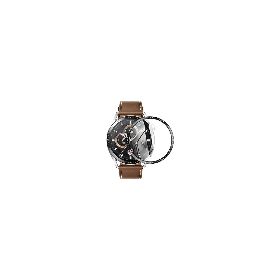 Huawei Watch Gt 3 46MM Ekran Koruyucu 3D Kavisli Tam Kaplama Pmma