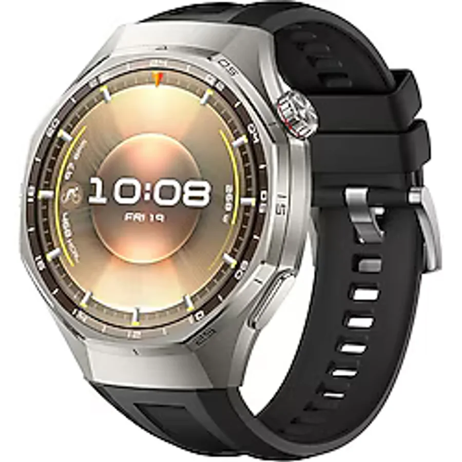Huawei Watch Gt6 Pro 46mm İle Tam Uyumlu Kordon Metal Tokalı Yumuşak Silikon Kordon Kayış